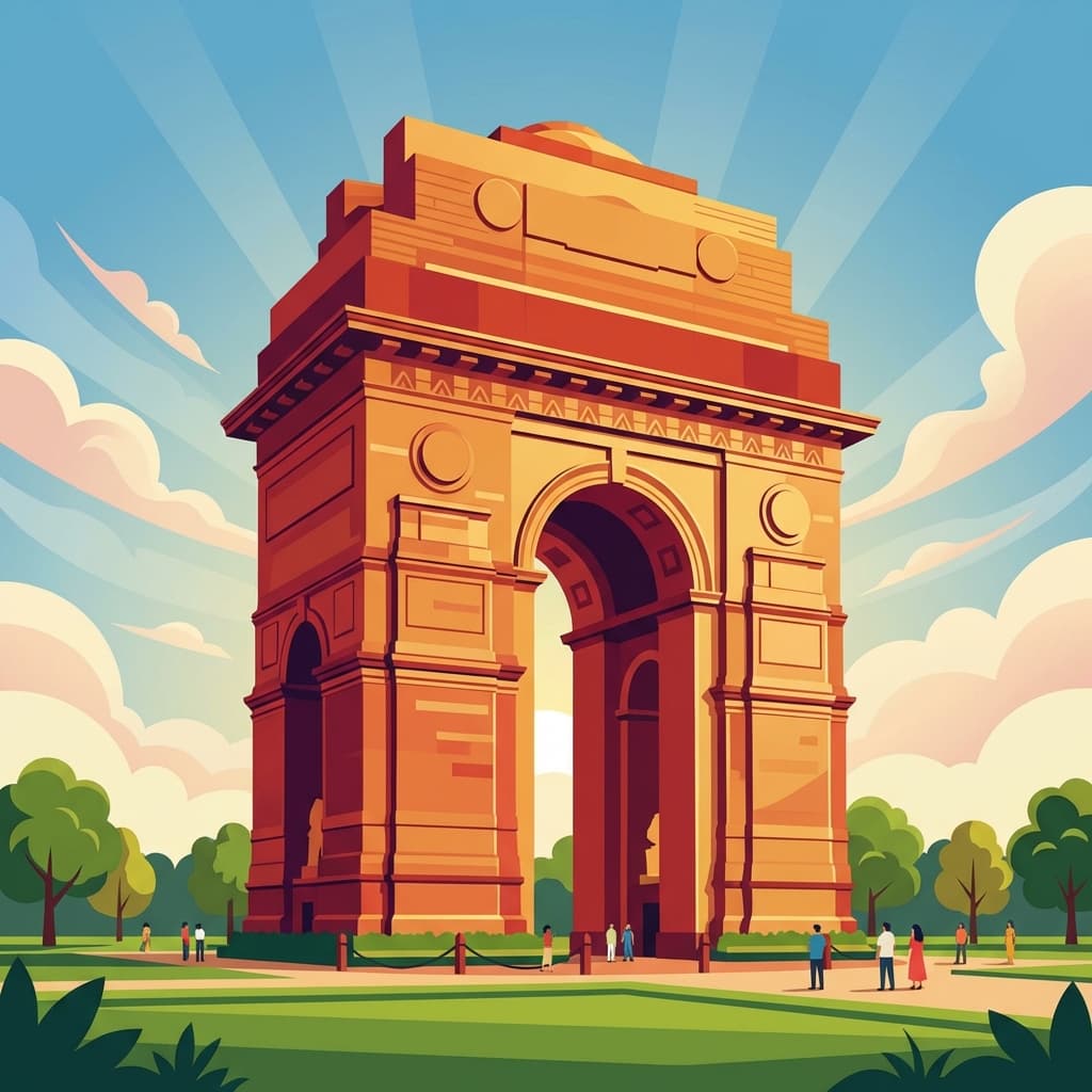Delhi landmark