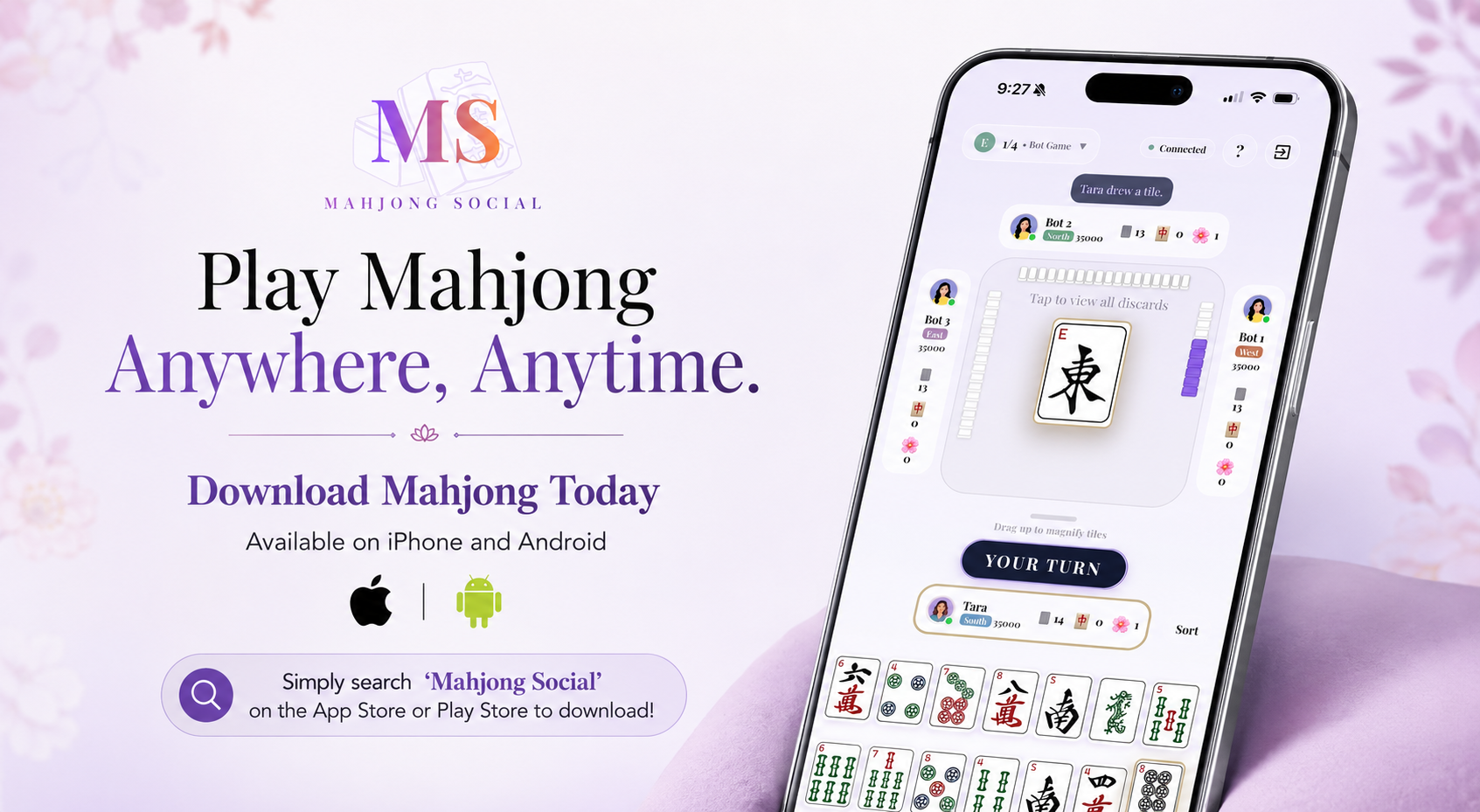 Mahjong Social - Play Mahjong Anywhere, Anytime on iPhone and Android